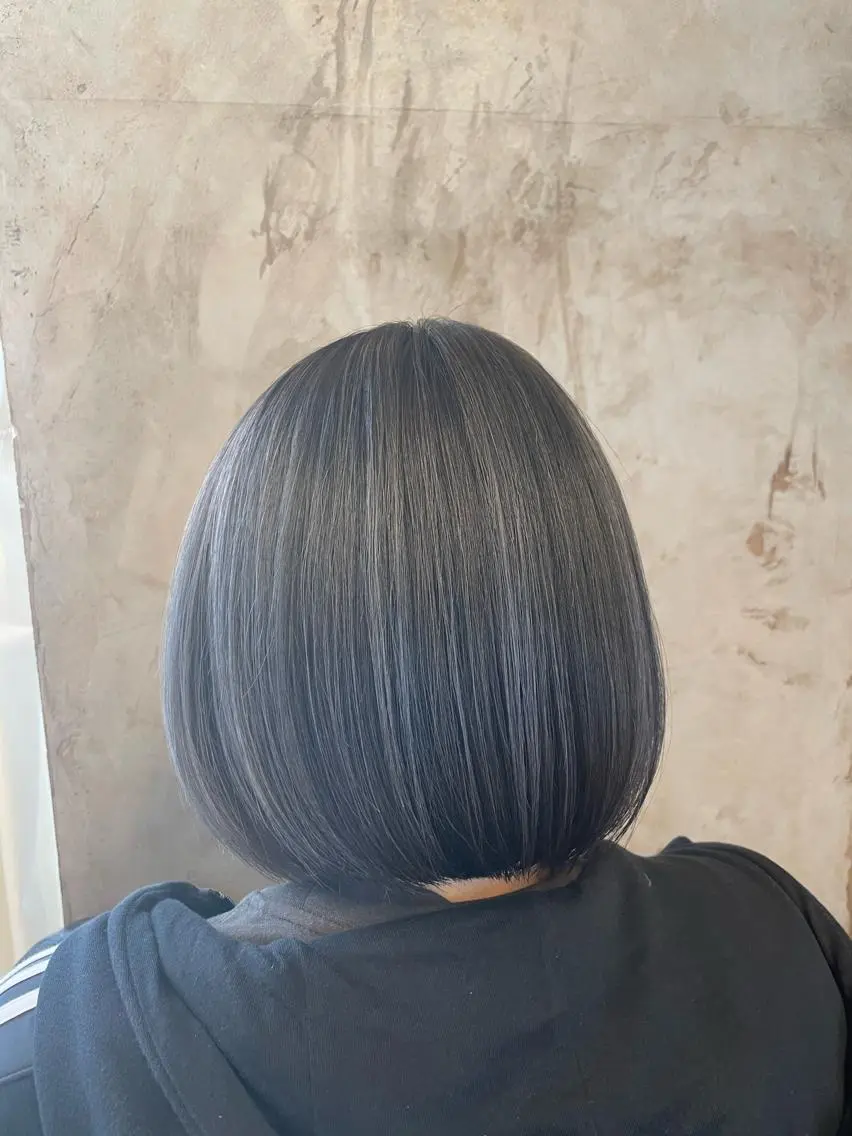ショート カラー バレイヤージュ ブリーチ ケアブリーチ グラデーションカラー ハイライトカラー ヘアカラー ∮フェードスタイル∮ 加藤嘉陛のヘアスタイル