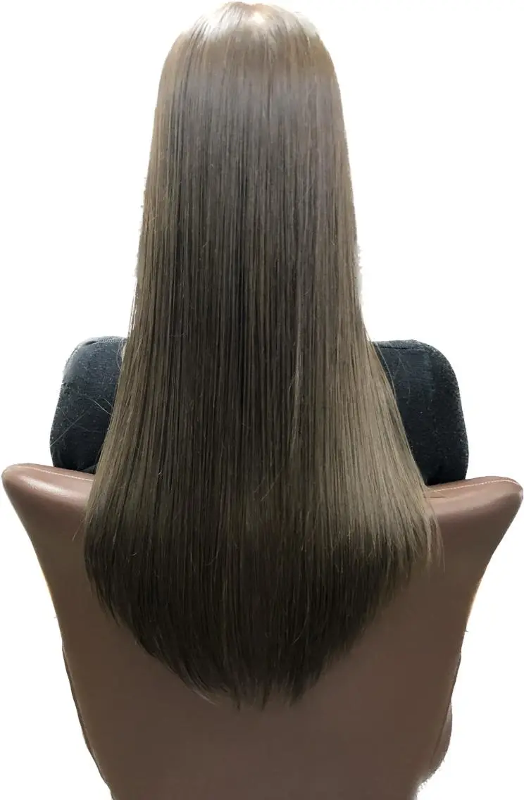 ロング 髪質改善 トリートメント 縮毛矯正 髪質改善ストレートo rメンズスタイル今岡のヘアスタイル