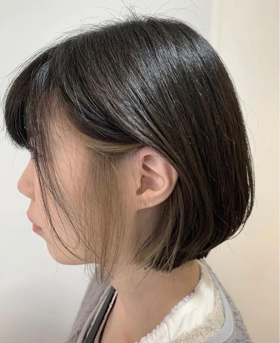ショート カラー box mico. mutsumiのヘアスタイル