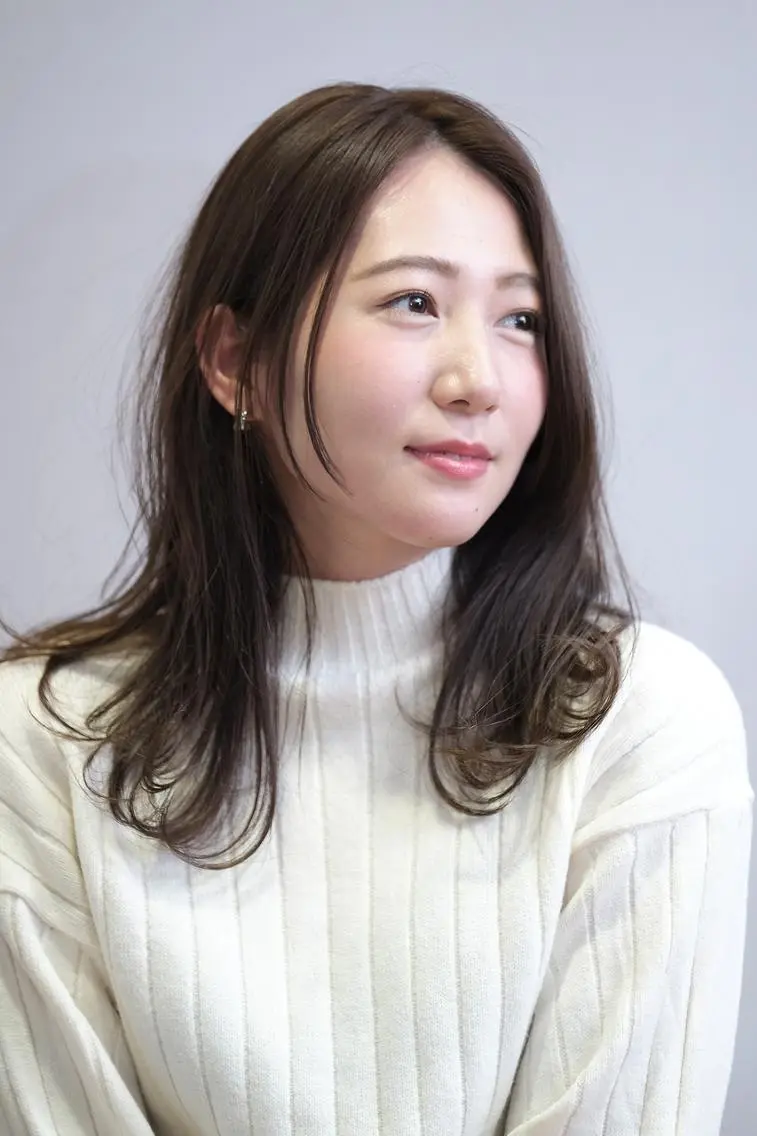 ロング ロング 高松 莉璃のヘアスタイル