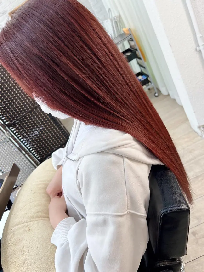 セミロング 髪質改善美髪特化 ルイス奈良のヘアスタイル