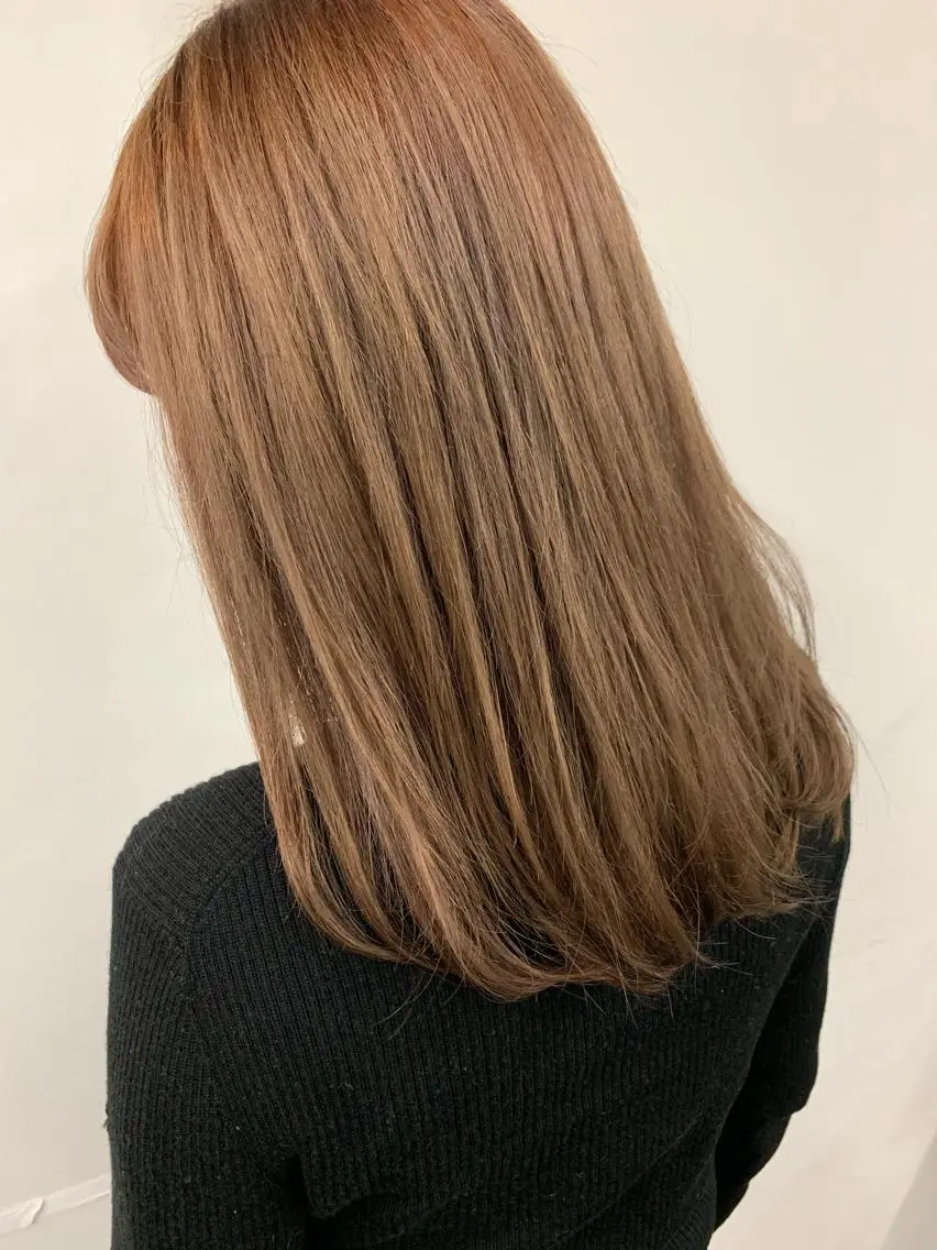 セミロング カラー メンズパーマ メンズ特化ryoのヘアスタイル