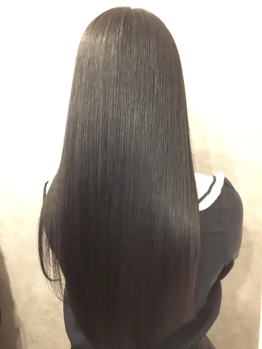ミディアム セミロング ロング 髪質改善 ツヤ髪専門美容師 桑原 和誠のヘアスタイル