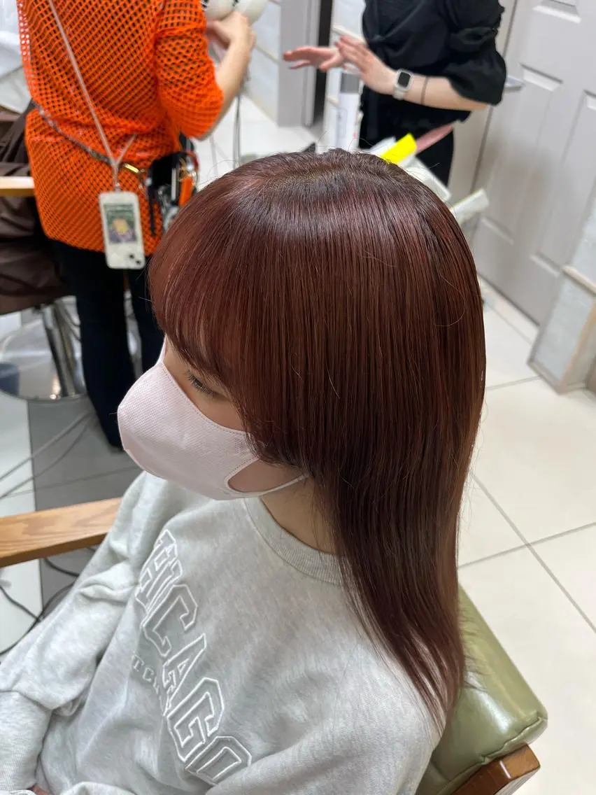 カラー ヘアカラー 吉田 遥稀【Earth】のヘアスタイル