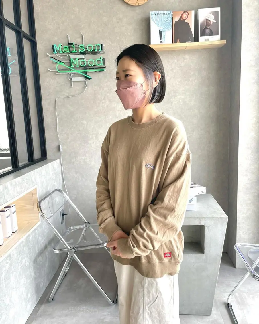ショート ボブ ショートヘア 河原 亮のヘアスタイル