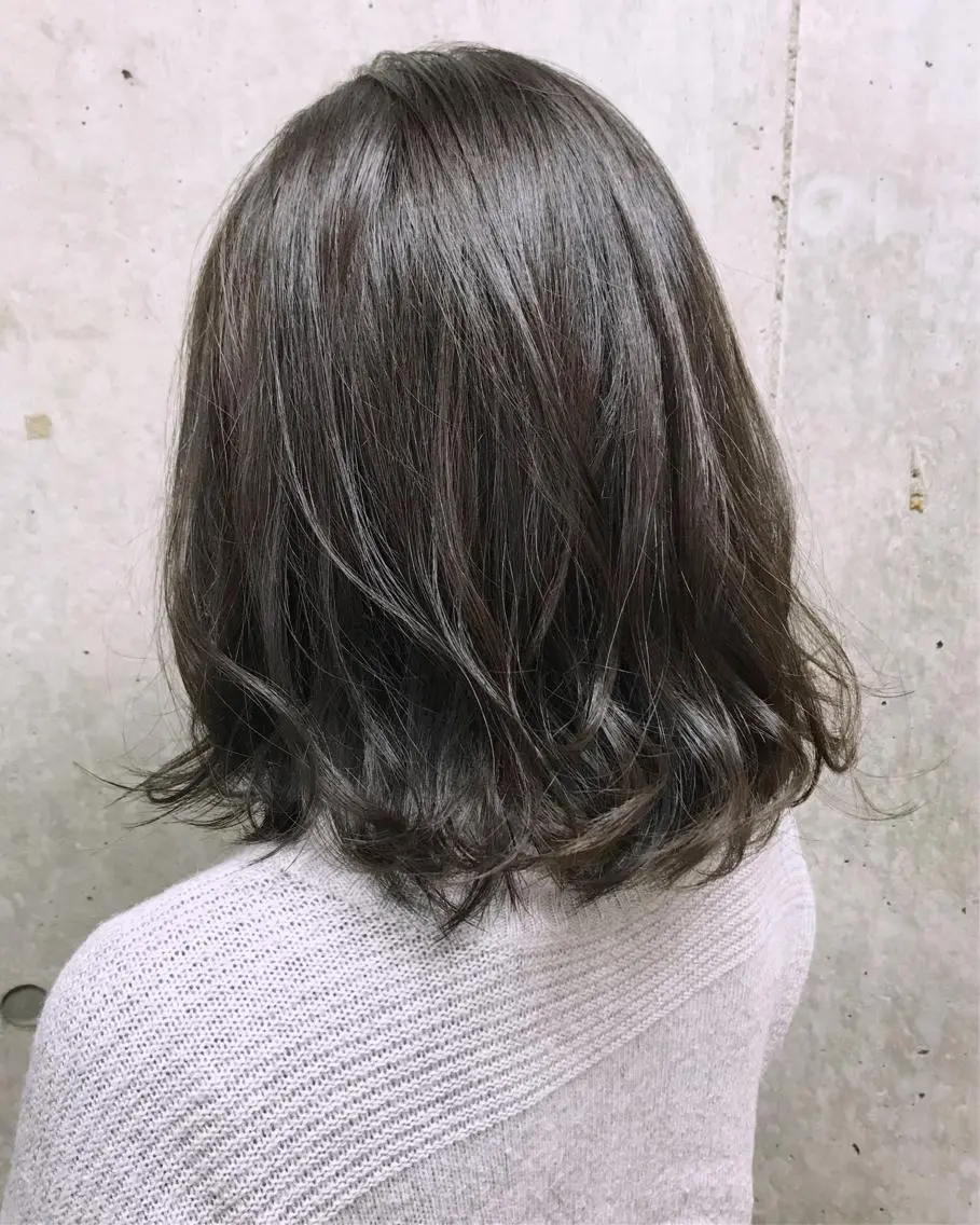 ミディアム カラー アッシュ ラベンダーカラー ラベンダーアッシュ Satsuki ✂︎♡のヘアスタイル