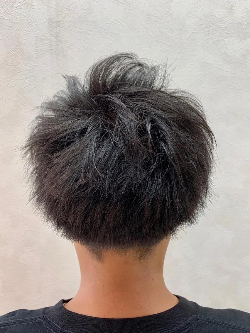 ショート メンズ 加藤 産休につき8月末までのヘアスタイル