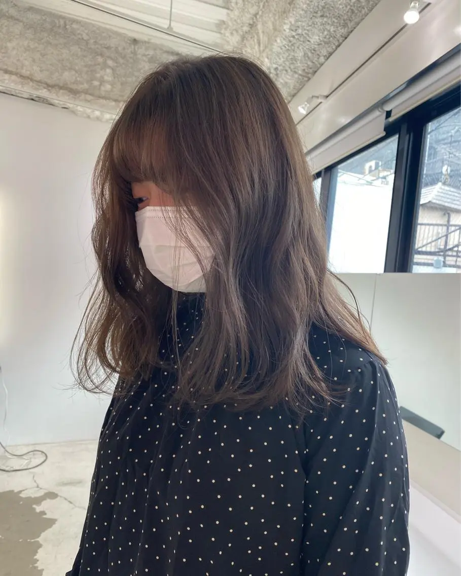 セミロング ୨୧柔らかいカラー nozomi ୨୧のヘアスタイル
