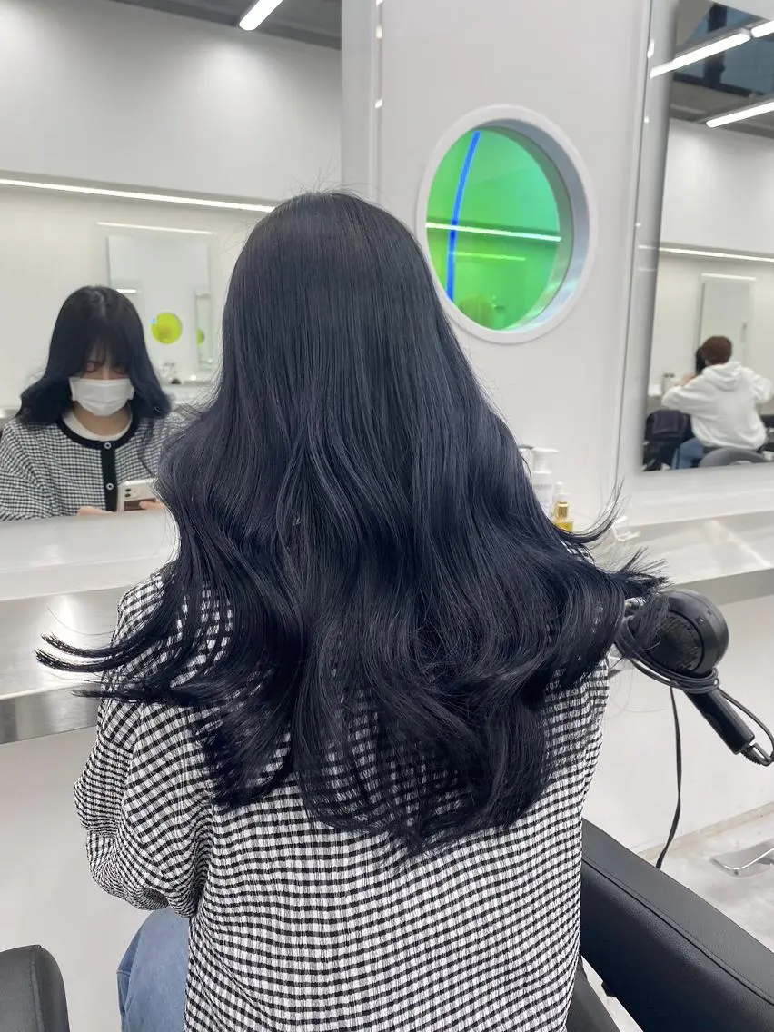 カラー 韓国うる艶ハイトーン 💙ayana💙のヘアスタイル