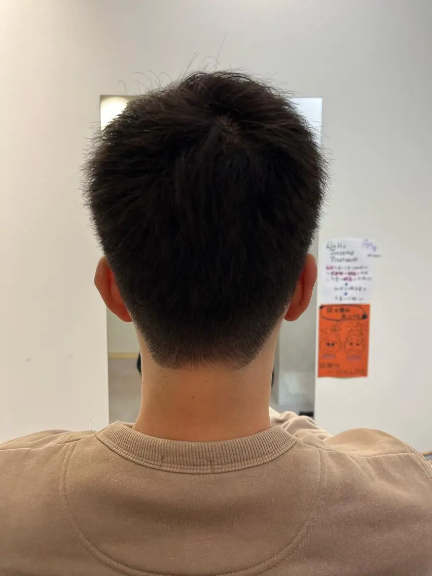 ショート メンズ カット 古谷 雄汰808naluのヘアスタイル