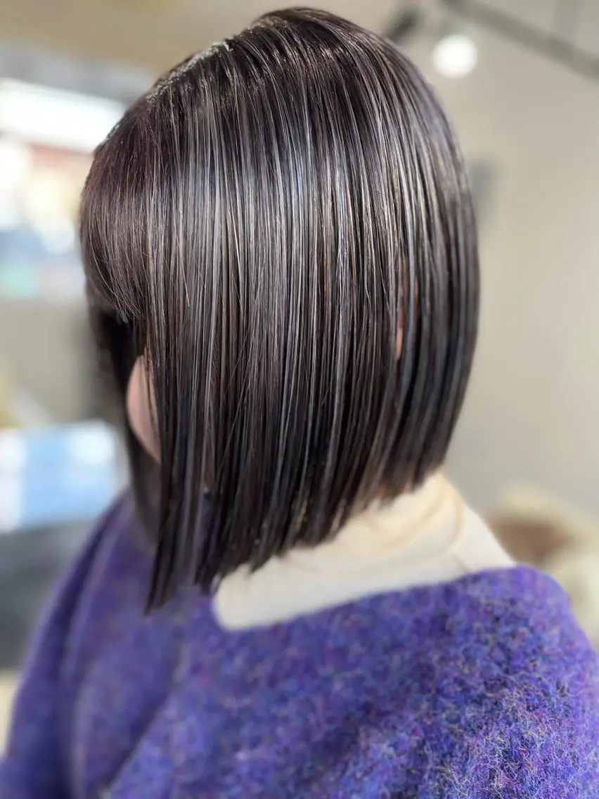 ミディアム カラー ハイライトカラー ハイライト ハイライト&ブリーチ 💇🏼‍♀MAHOのヘアスタイル