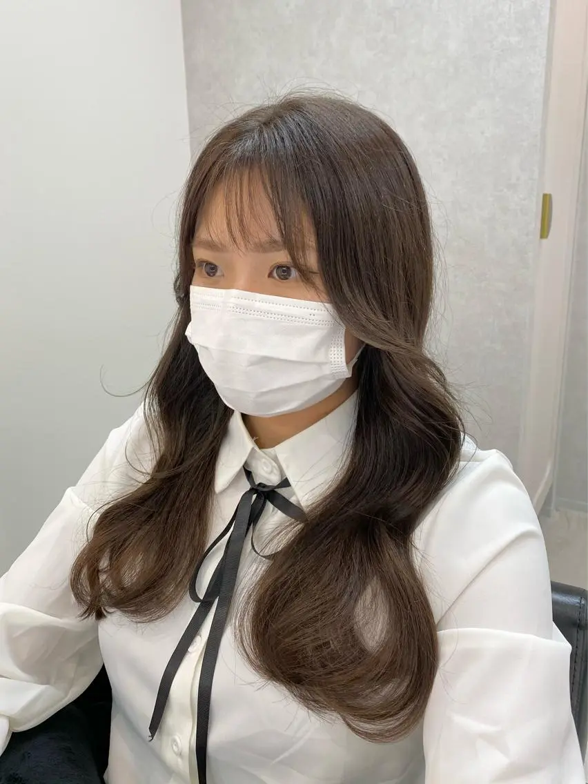 ロング カラー 髪質改善、縮毛矯正/ ネモト　マサヒデのヘアスタイル