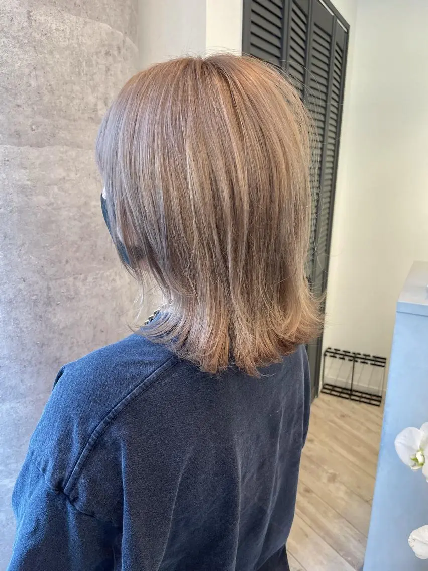 ミディアム ヘアカラー Loob.TOKYO MIYA🌈のヘアスタイル