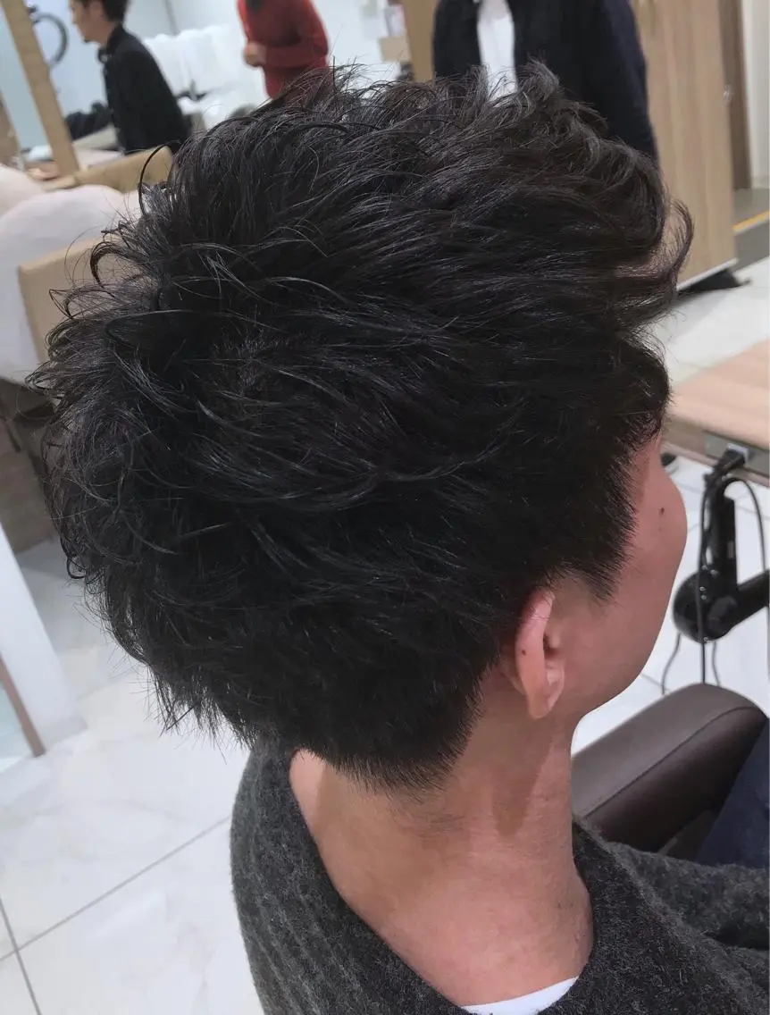 パーマ メンズ メンズパーマ カット パーマ 🌟メンズカット🌟 内田祥太のヘアスタイル