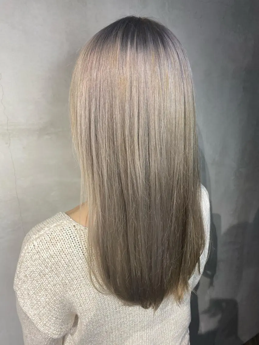 ロング 清水 美雪のヘアスタイル