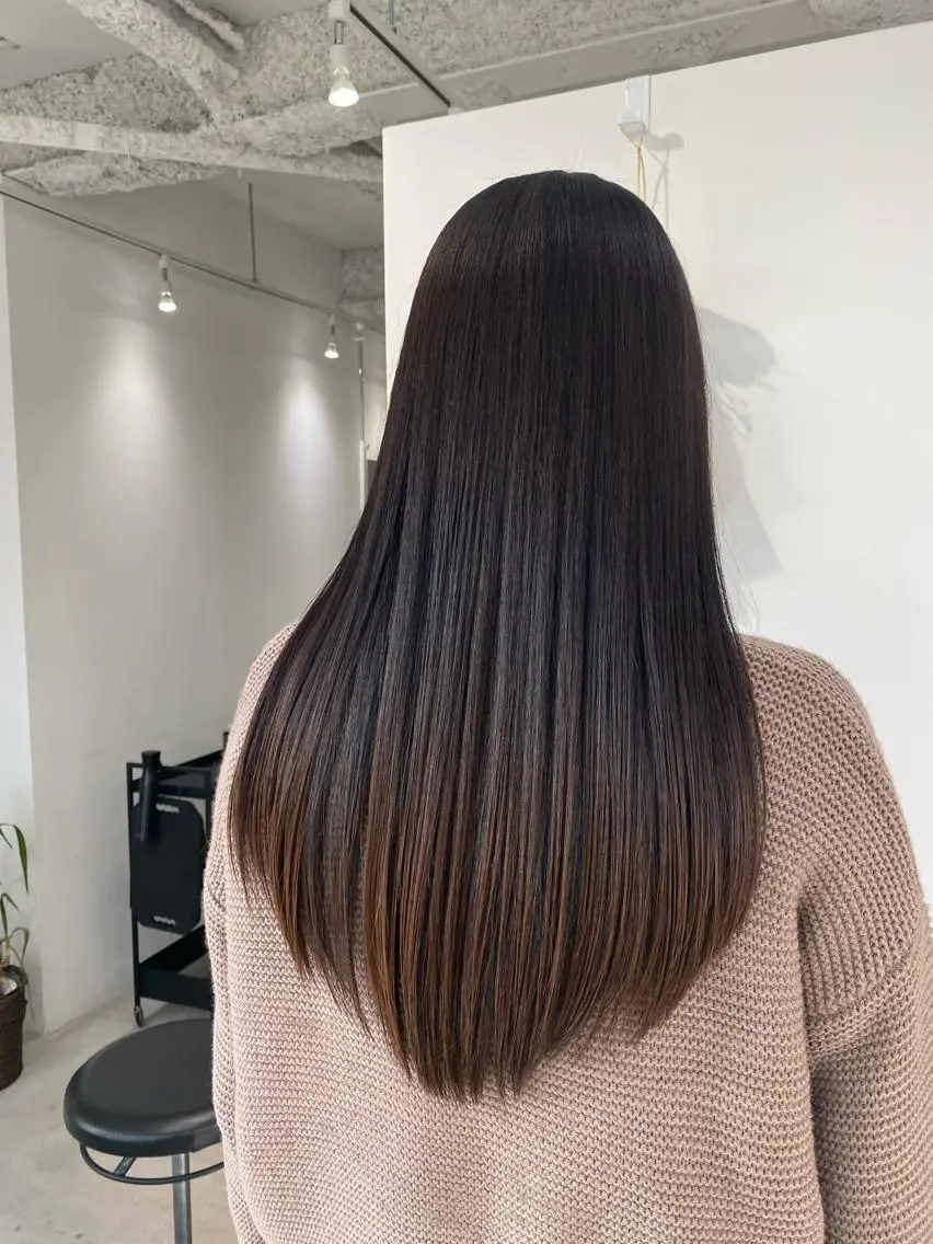 ロング hair salonのヘアスタイル
