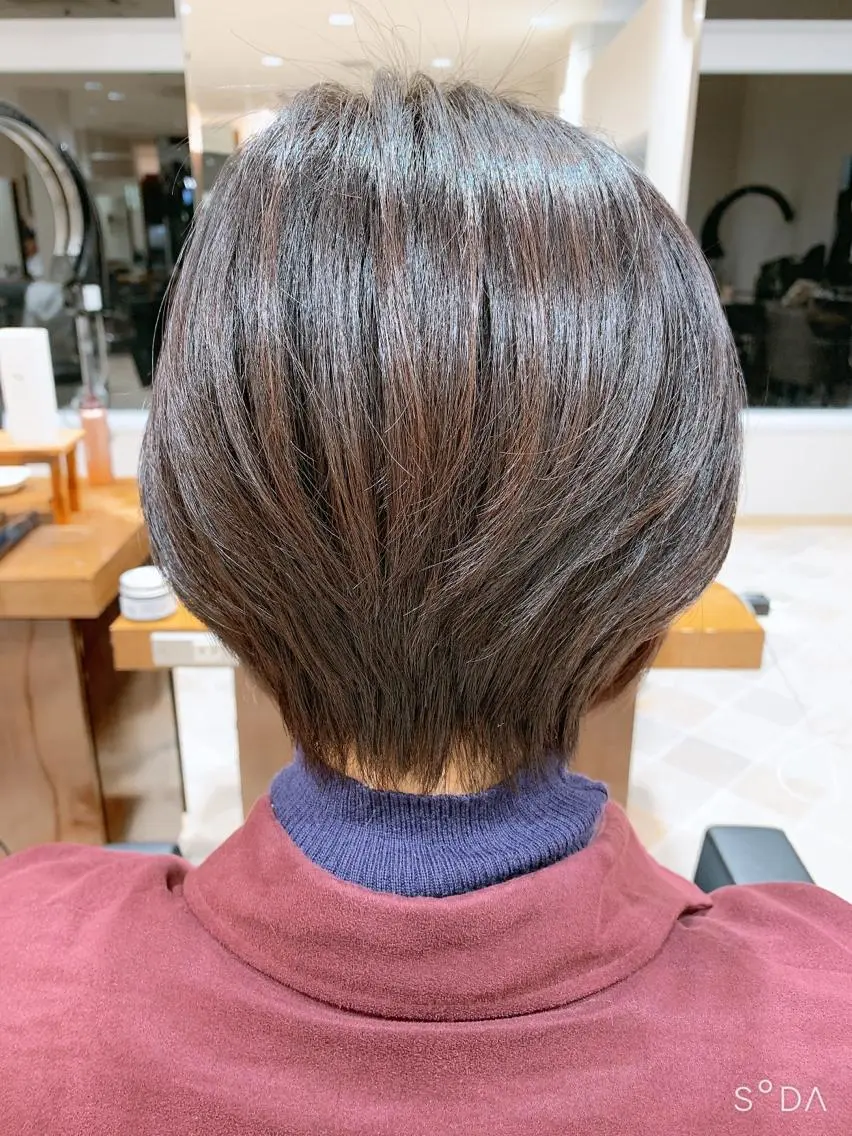 ショート くびれヘア ショートヘア 野澤 宏弥のヘアスタイル
