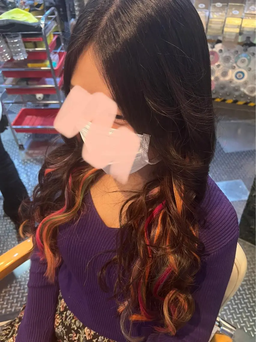 ロング カラー ヘアアレンジ KOYA ｺﾔのヘアスタイル