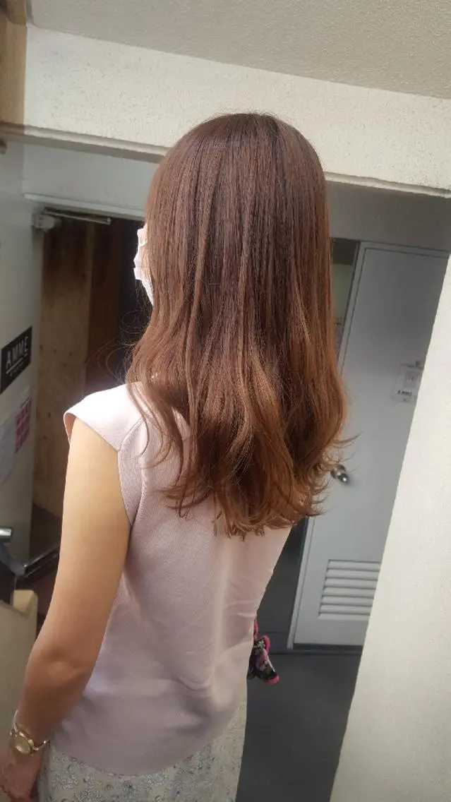 ロング カラー ベージュカラー カット ヘアカラー トリートメント 🔳髪質改善🔳 岡本陽のヘアスタイル