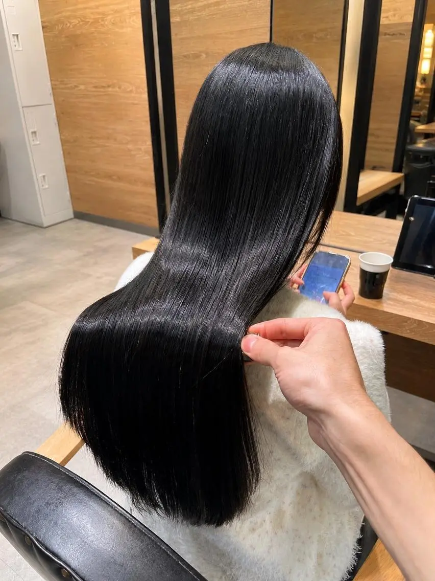 ロング カラー 透明感カラー 髪質改善 髪質改善✨LUXBE GALLERYのヘアスタイル