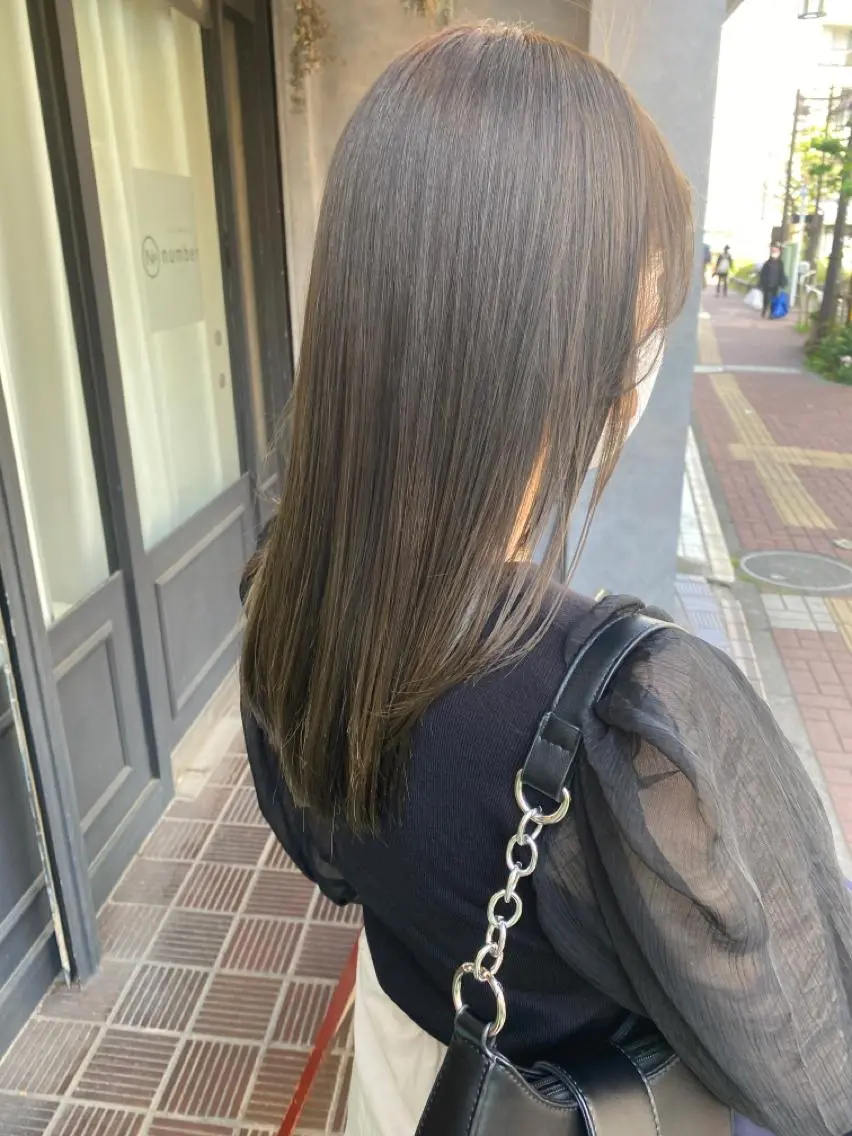 ロング カラー パーマ ヘアアレンジ カット ヘアカラー 似合わせカット 店長☀️前田一樹のヘアスタイル