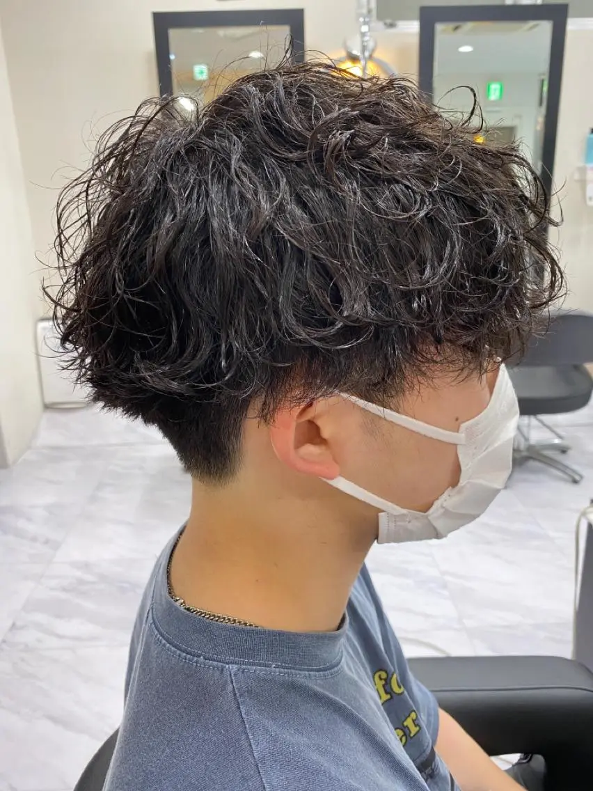 パーマ スパイラルパーマ Luce 杉本のヘアスタイル