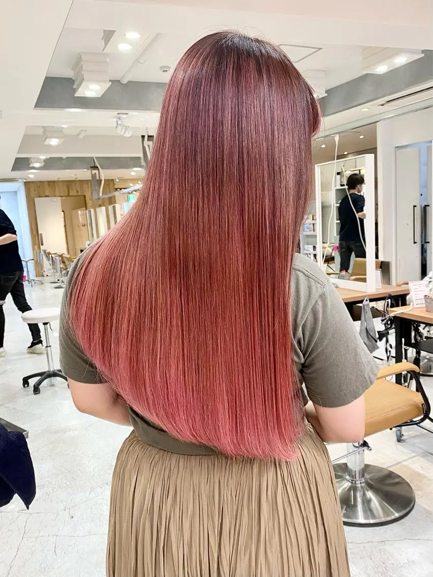 ロング カラー welring hair salonのヘアスタイル
