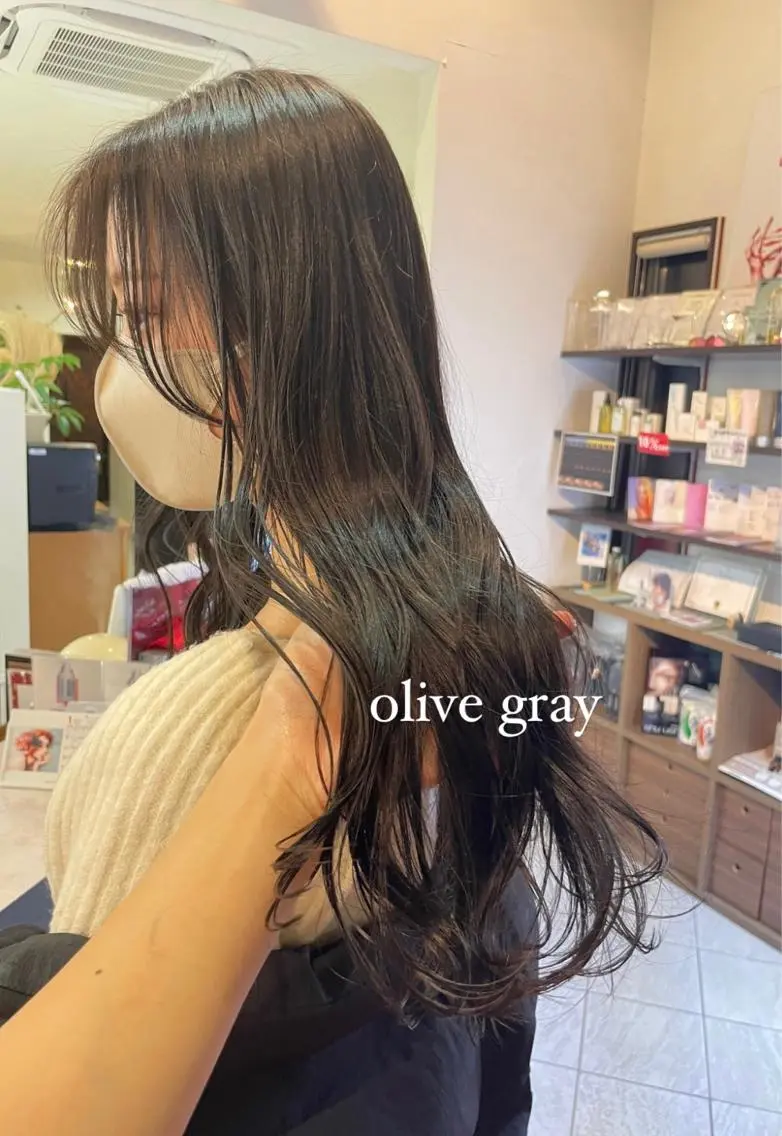 ロング カラー カット ヘアカラー トリートメント コレットヘアー 田中アヤノのヘアスタイル