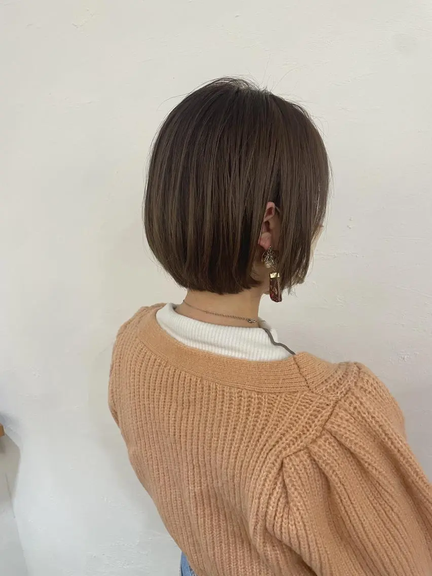 ショート カラー 冨木 雄斗のヘアスタイル