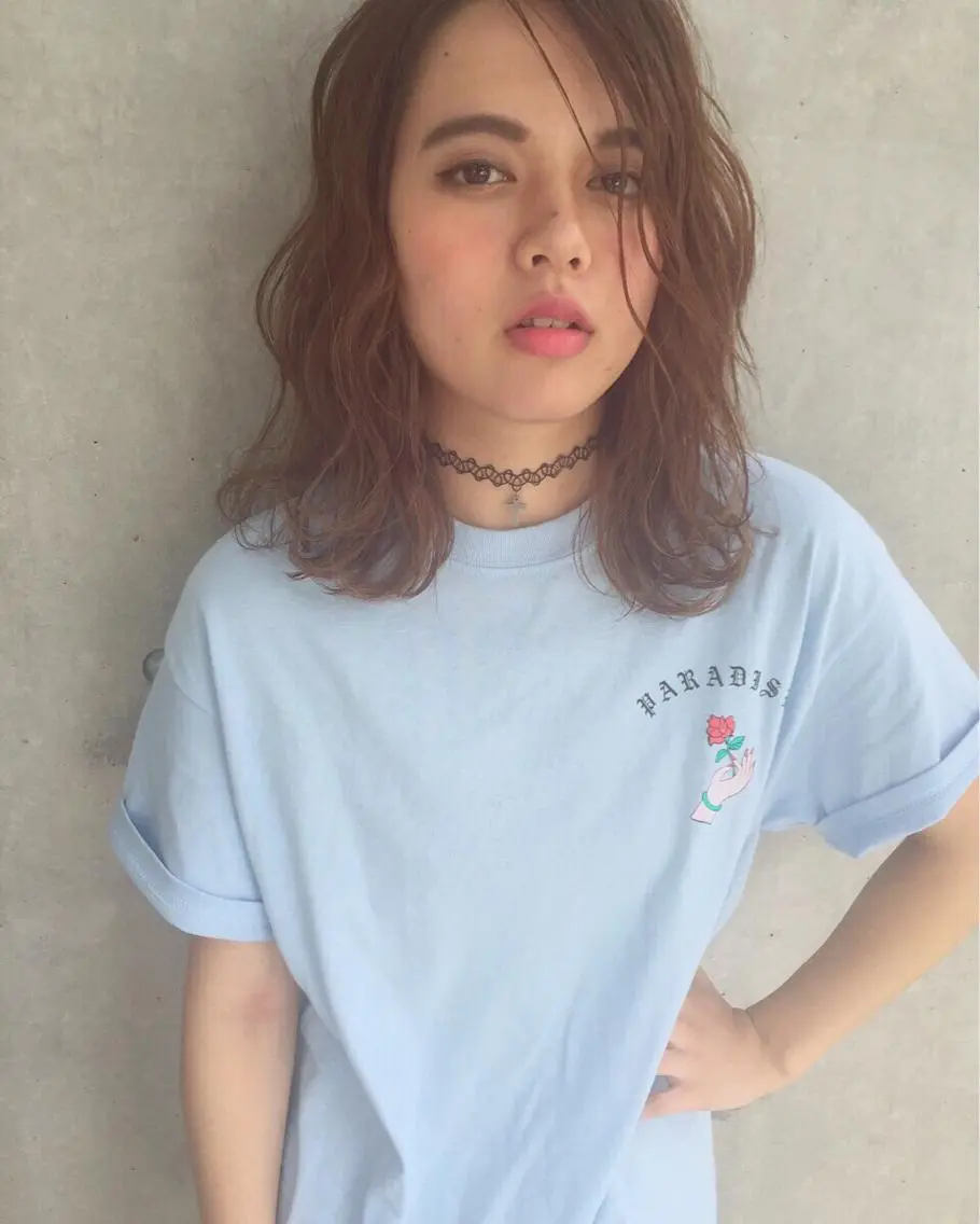 ショート ミディアム セミロング ロング カラー パーマ ヘアアレンジ メンズ キッズ ☔️髪質改善🉐割✨ 🐸“ever”🐸のヘアスタイル