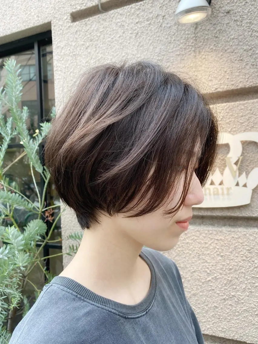 ショート カラー ショートヘア カット ヘアカラー トリートメント 美髪❣️縮毛矯正/ 髪質改善✨/山本のヘアスタイル