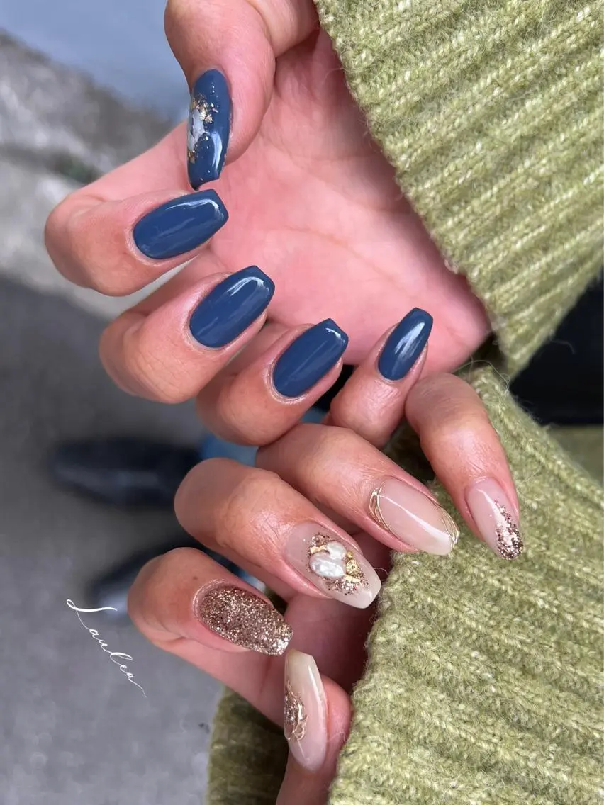 ネイル フットネイル 韓国ネイル ハンドネイル nail salon Lauleaのネイルデザイン
