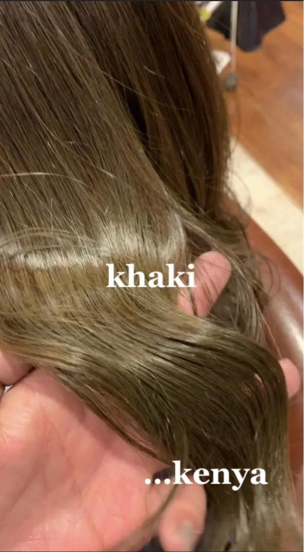 セミロング カラー 古田 賢哉のヘアスタイル