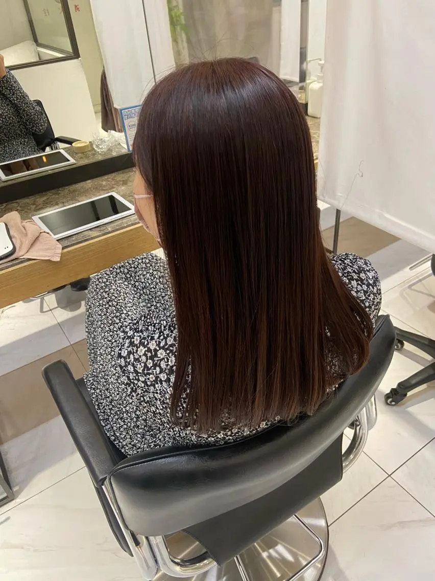 セミロング カラー APOLLO♡ ＭＩＯのヘアスタイル