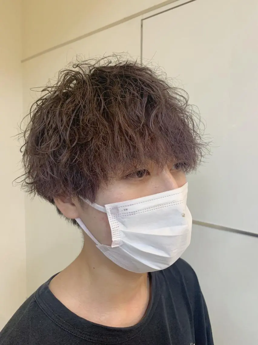 ショート 失敗しないパーマ 稲葉/草薙のヘアスタイル