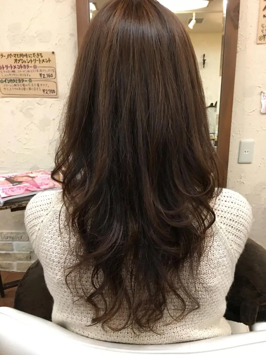 ロング 伊藤 雄一のヘアスタイル