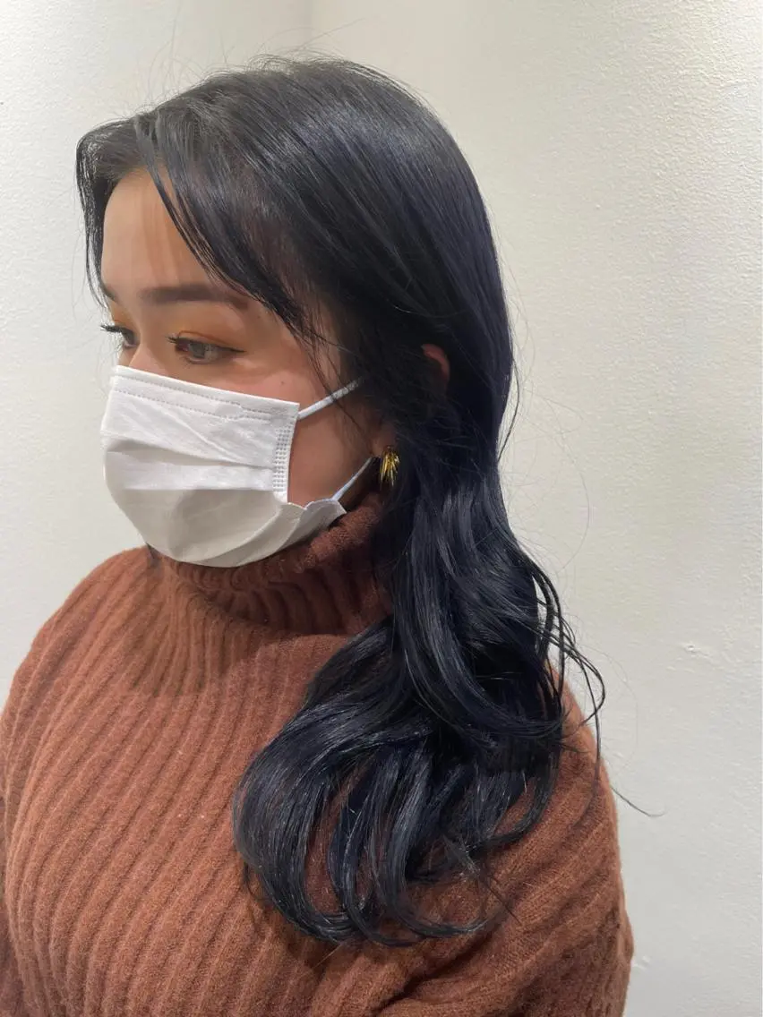 ロング カラー 大人ボブと似合 わせカラー/馬場 翼のヘアスタイル