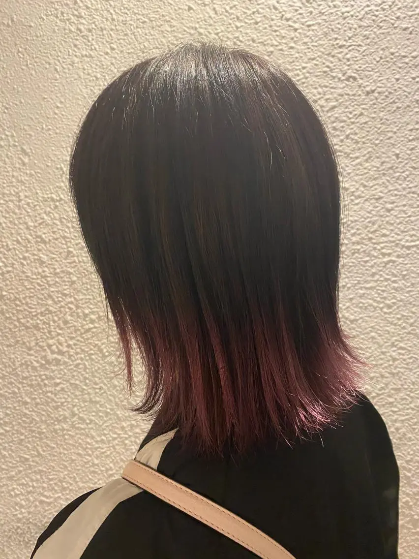 ミディアム ヘアカラー トリートメント 小顔ショート/ボブ/ 川口京佑のヘアスタイル