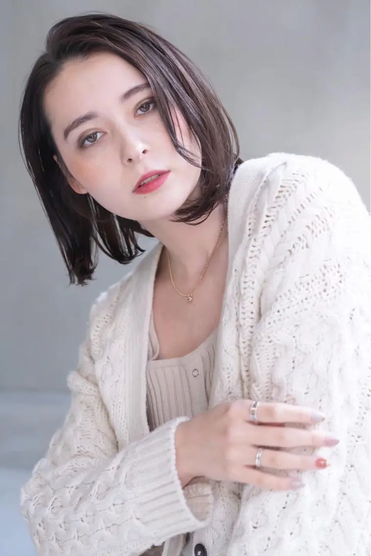ミディアム カラー パーマ ヘアアレンジ メンズ キッズ ネイル マツエク・マツパ アッシュ ボブ 韓国ヘア🫧 KAZUTOのヘアスタイル