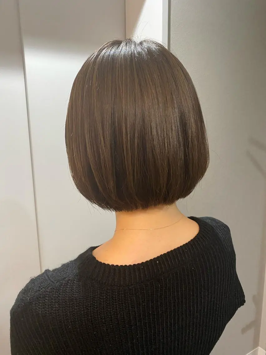 ショート ボブ moanin モーニンのヘアスタイル
