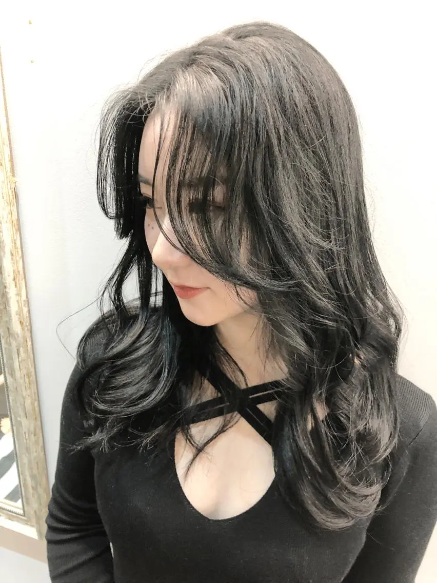 カラー カット ヘアカラー トリートメント ヘッドスパ グレージュ/髪質改善 Yamato.hのヘアスタイル