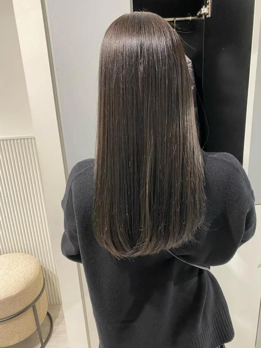 ロング カラー ヘアカラー トリートメント LOVESTOIKE 堂本のヘアスタイル