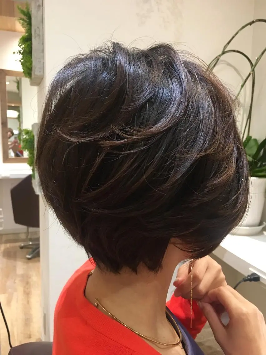 ショート ショートヘア 似合わせカラー✨人気 荻窪🌈川端風子のヘアスタイル