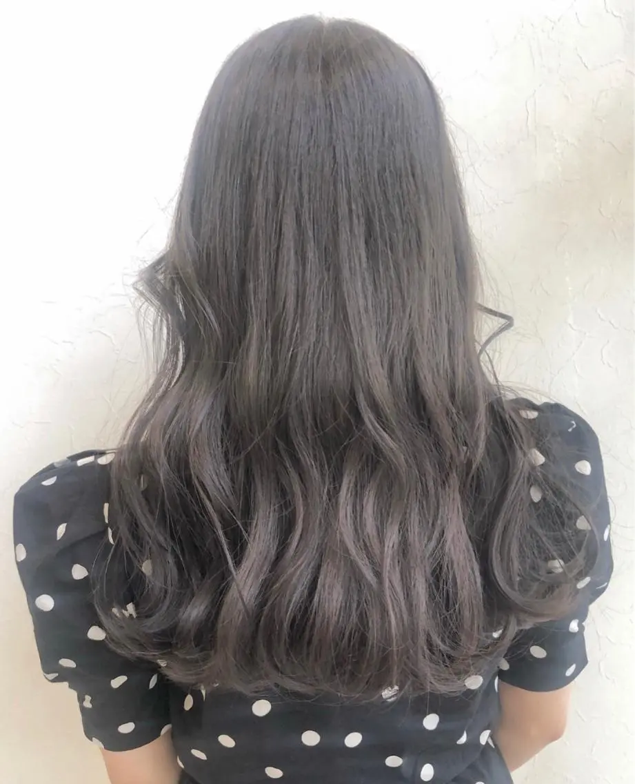 ロング カラー nakahara madokaのヘアスタイル