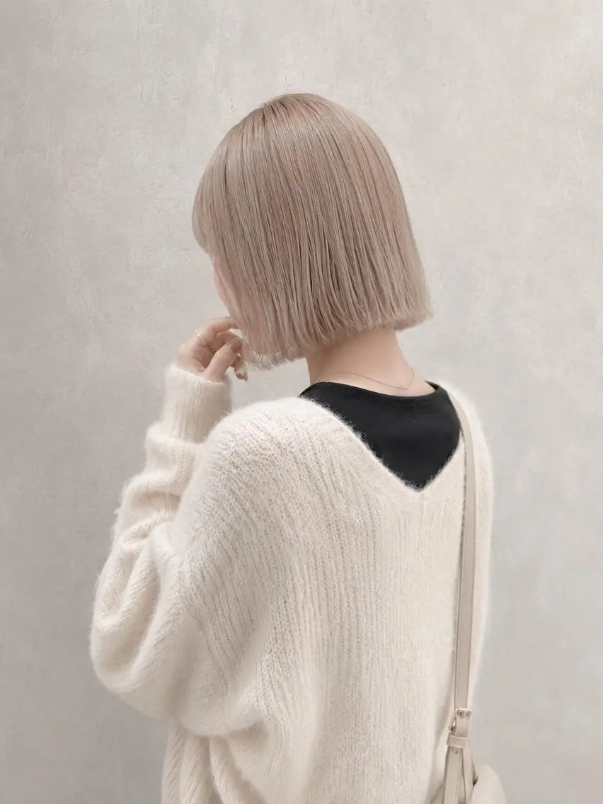 ショート ヘアカラー トリートメント 長島 良翼のヘアスタイル