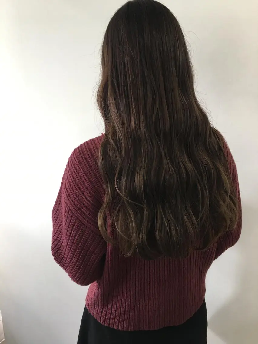 ロング 透明感カラー 🎀エリコ🌈のヘアスタイル