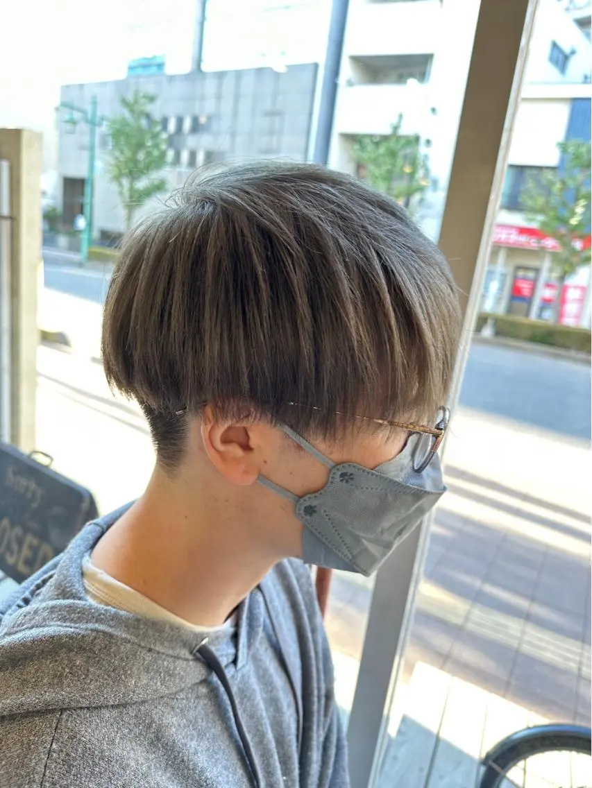 カラー メンズ カット こじま しょういちのヘアスタイル