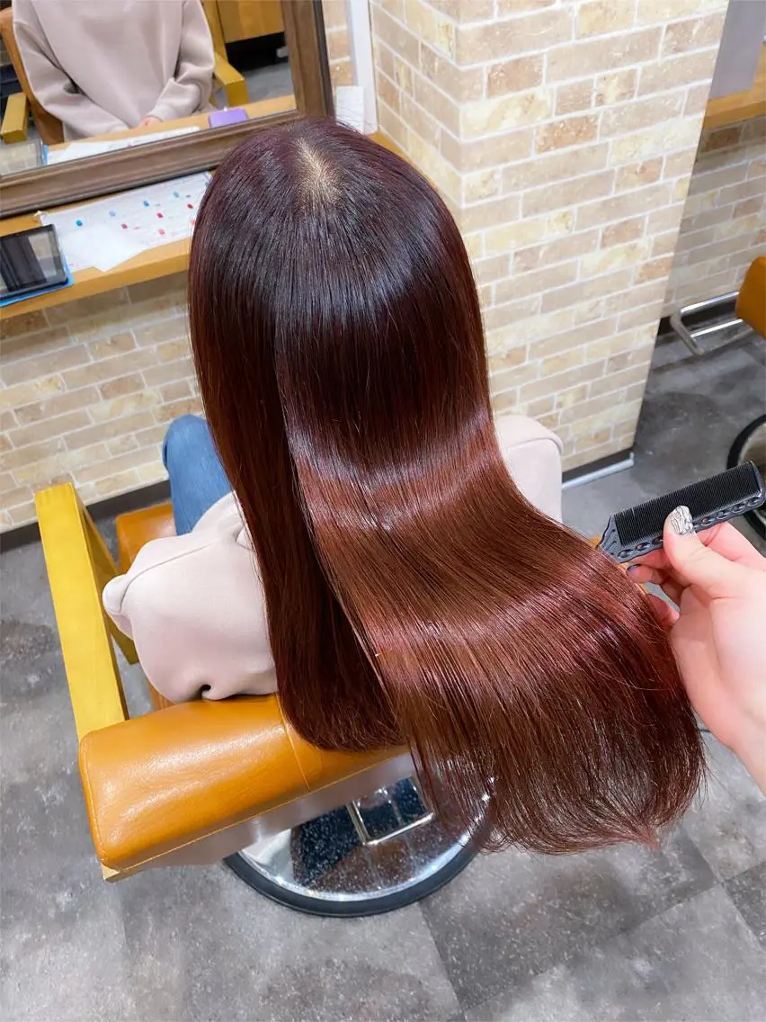 ロング 美髪ヘア 🤍erikaのヘアスタイル