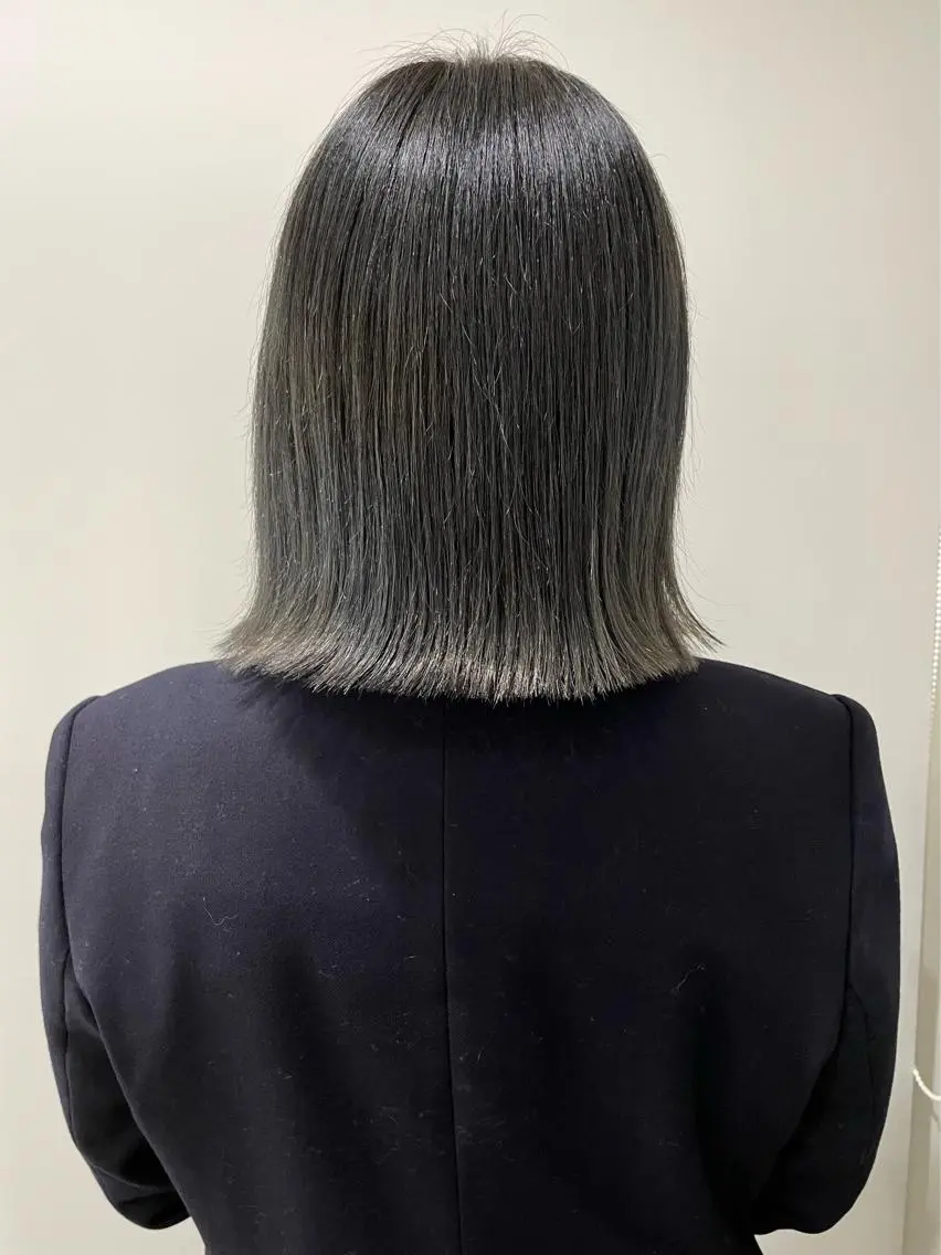 ショート カラー カット ヘアカラー トリートメント 山口 莉奈のヘアスタイル