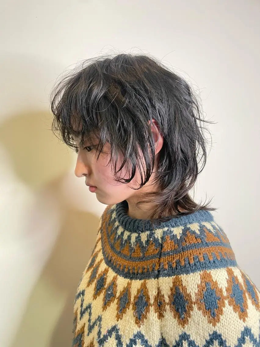 ミディアム アッシュ ボブ 外国人風カラー ハイライト レイヤーカット カット 安田和洋 ブリーチカラー特化のヘアスタイル